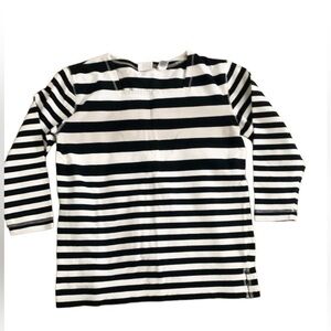 Villager Sports | Liz Claiborne Vintage Stripped Black and White Thick Thin